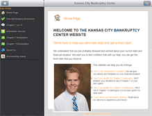 Tablet Screenshot of kscitybankruptcy.com